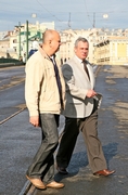 Открытие Транспортной развязки на Пироговской набережной 27 мая 2013 года